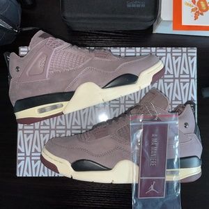 Jordan 4 x A Ma Maniere Violet Ore Size 7M/8.5W